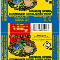 DISCUS MIX + BROKÓŁ + SAŁATA