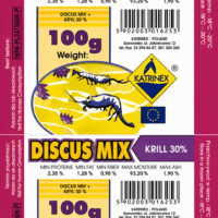 DISCUS MIX + 30 % KRILL