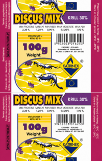 DISCUS MIX + 30 % KRILL