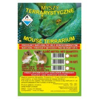 MYSZY TERRARYSTYCZNE  3-6 gr (70 gr blista)